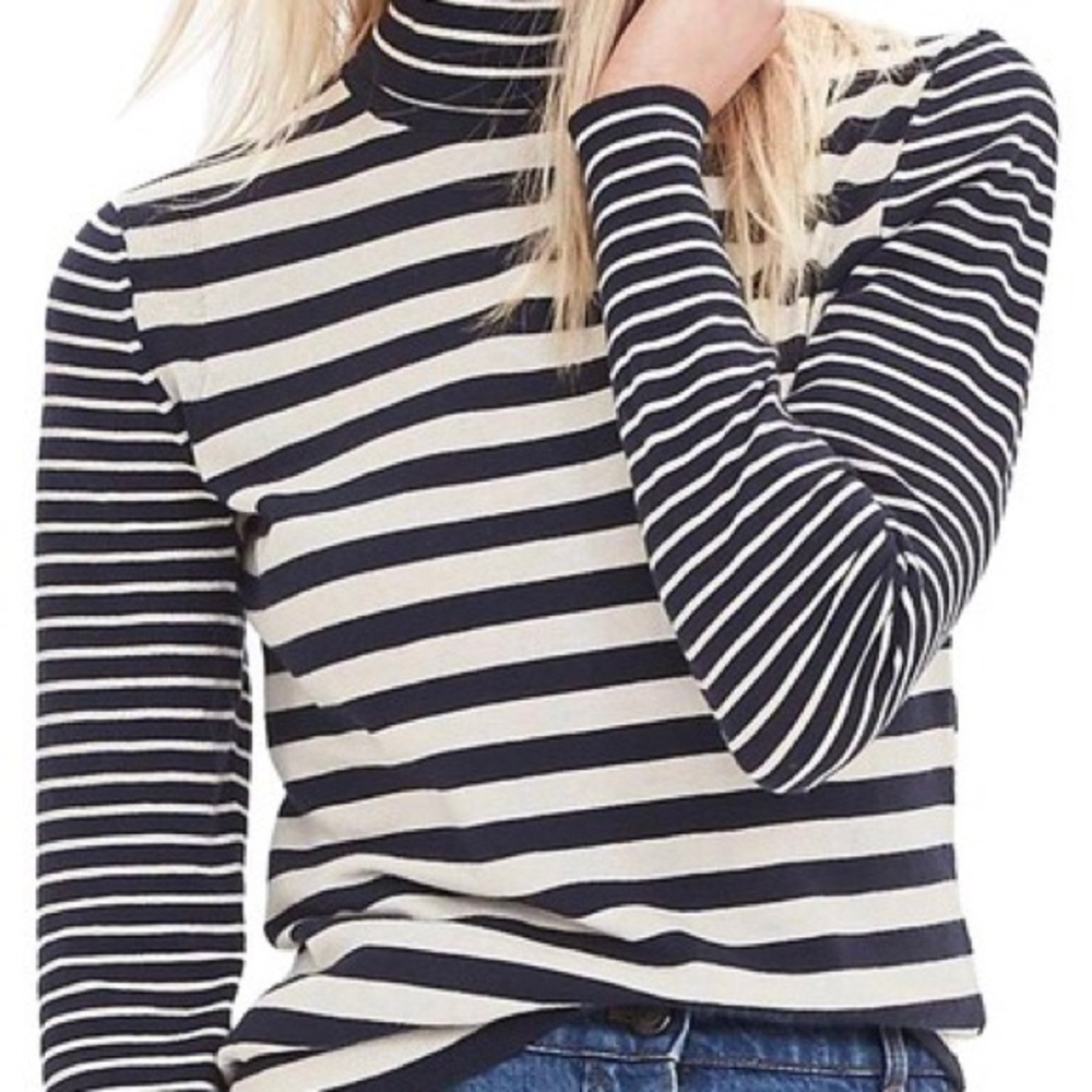 Banana Republic Cotton and Cashmere Turtleneck